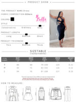 Robe Cut Out - Noire – Image 5