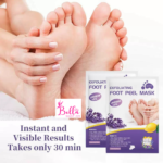 Masque Exfoliant pour Pieds - infusé à la lavande