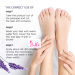 Masque Exfoliant pour Pieds - infusé à la lavande – Image 4