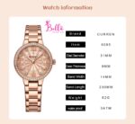 Montre Curren RG avec Détails Strass (Acier Inoxydable) – Image 5