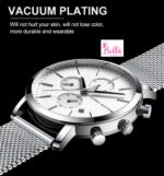 Montre Hannah Martin HOMME - Argentée Blanc (Acier inoxydable) – Image 6