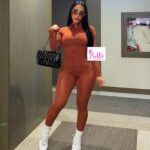 Ensemble legging & top Longue Manche - Marron – Image 4