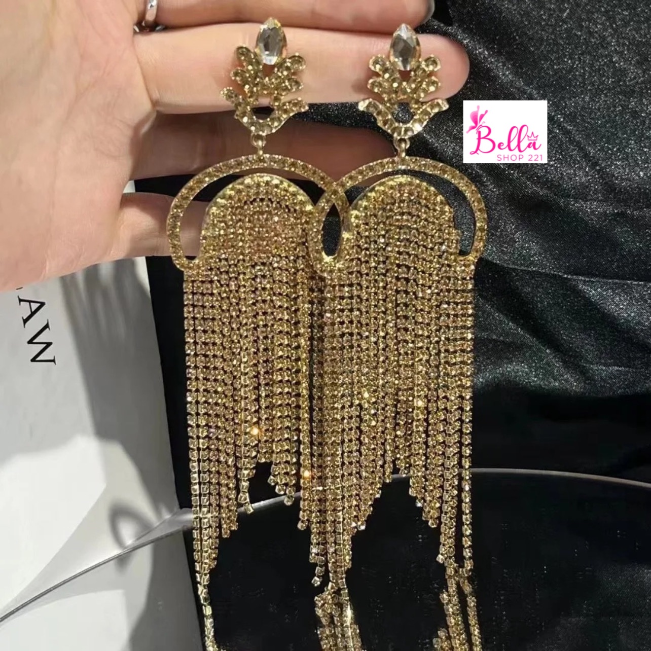 f1ae079a-bd0b-4b4f-9bad-804c3487dae3 Luxury earrings - doré – Image 1