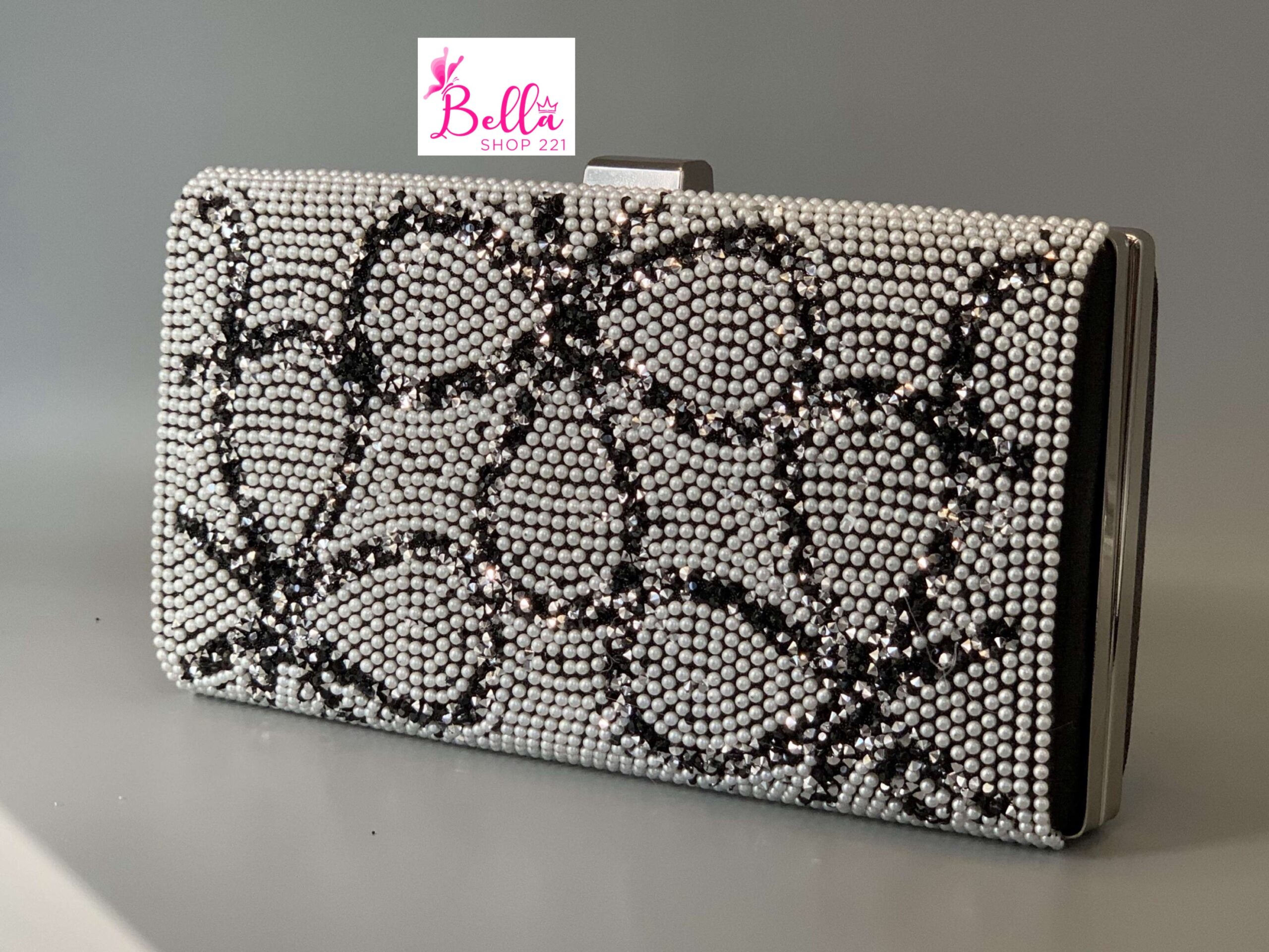 a64c90ec-261c-430c-8830-973bffcf0bd1 Evening bag - argenté noir – Image 1