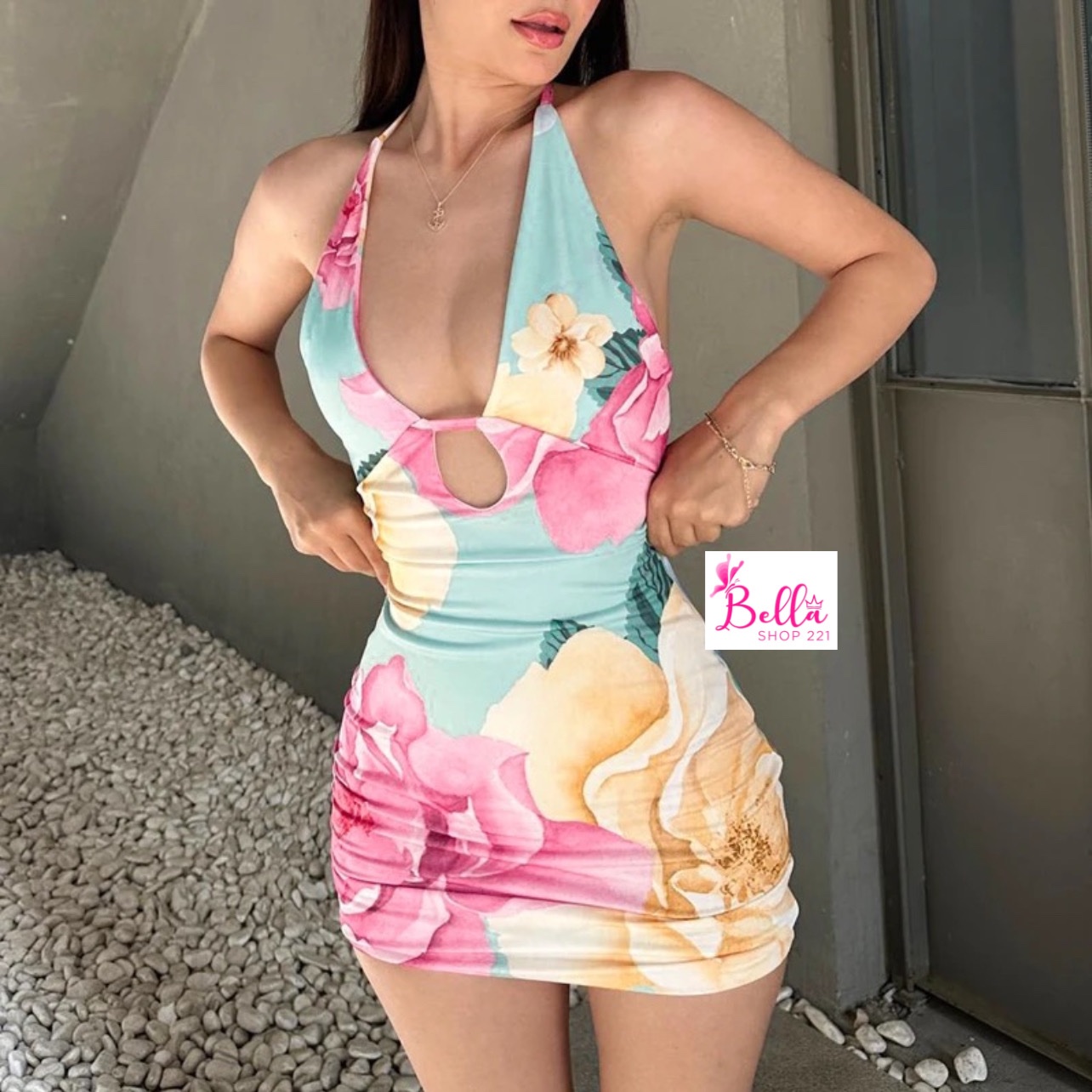 597636ea-05c8-4ed2-be07-d9987dda40bb Mini Robe - multicolore – Image 1