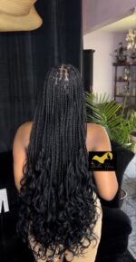 French curls 24 inch - 1B (3 boules - 150grs) – Image 2