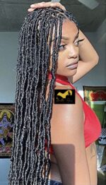 Faux locs doux 36 inch - 1B (21 brins) – Image 5