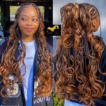 Mèche curly 24 inch - T1B/30 (3 boules - 150grs) – Image 4