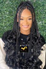French curls 24 inch - 1B (3 boules - 150grs) – Image 6