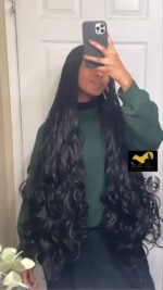 French curls 24 inch - 1B (3 boules - 150grs) – Image 10