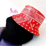 Bob reversible noir & rouge