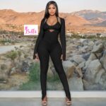 Ensemble 3 pièces pantalon - noir