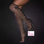 Luxury heels escarpins montantes avec strass – Image 2