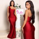 Robe de soirée - rouge