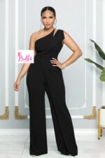 Combinaison bas large - Noire