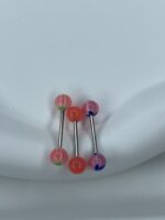 Lot de 3 Piercings Langue Hypoallergénique (acier chirurgical) – Image 3