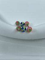 Lot de 3 Piercings Langue Hypoallergénique (acier chirurgical)