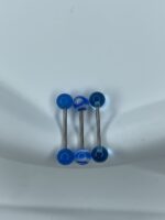 Lot de 3 Piercings Langue Hypoallergénique (acier chirurgical) – Image 3