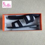 Sandales avec strass - noires – Image 3