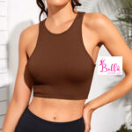 Crop top - marron – Image 4