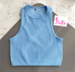 Crop top - bleu ciel – Image 3