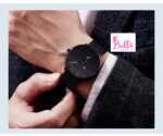 Montre Hannah Martin unisexe - Noire bleue (acier inoxydable) – Image 2