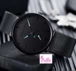 Montre Hannah Martin unisexe - Noire bleue (acier inoxydable) – Image 6
