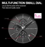 Montre Hannah Martin HOMME - Noire (Acier Inoxydable) – Image 3
