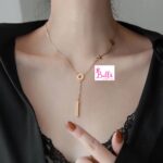 Collier love (acier au titane) – Image 2