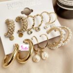 Lot de 9 Boucles d’oreilles