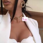 Ensemble collier & bracelet  Christian Dior (acier inoxydable) – Image 6