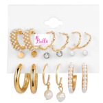 Lot de 9 Boucles d’oreilles – Image 3