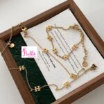 Ensemble collier & bracelet Hermès (acier inoxydable) – Image 2