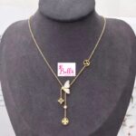 Collier Louis Vuitton papillon (acier au titane)