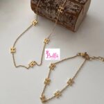 Ensemble collier & bracelet Hermès (acier inoxydable)