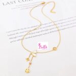 Collier Louis Vuitton papillon (acier au titane) – Image 3