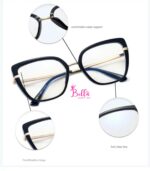 Lunette Anti lumière bleu - noire grande – Image 3