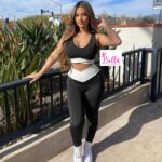 Ensemble legging & top - noir blanc
