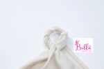 Robe asymétrique avec fente - beige – Image 6