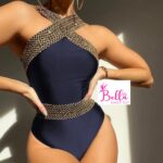 Maillot de bain 1 pièce - bleu