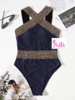 Maillot de bain 1 pièce - bleu – Image 3