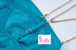 Robe moulante - bleue – Image 6