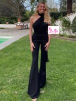 Combinaison bas large - noire – Image 2