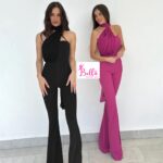 Combinaison bas large - noire – Image 3