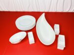 Pack khewell - 4 assiettes + 2 coupelles + 1 grande saucière + 10 poses couverts