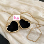 Micro sac de soirée avec des strass- doré – Image 6