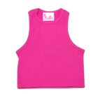 Crop top débardeur - rose vif