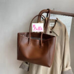 Sac fourre tout - marron – Image 3