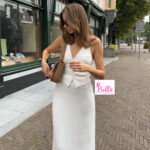 Ensemble jupe avec top dos nu - blanc – Image 2