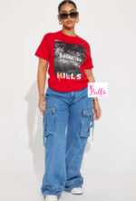 Pantalon en jean cargo – Image 7